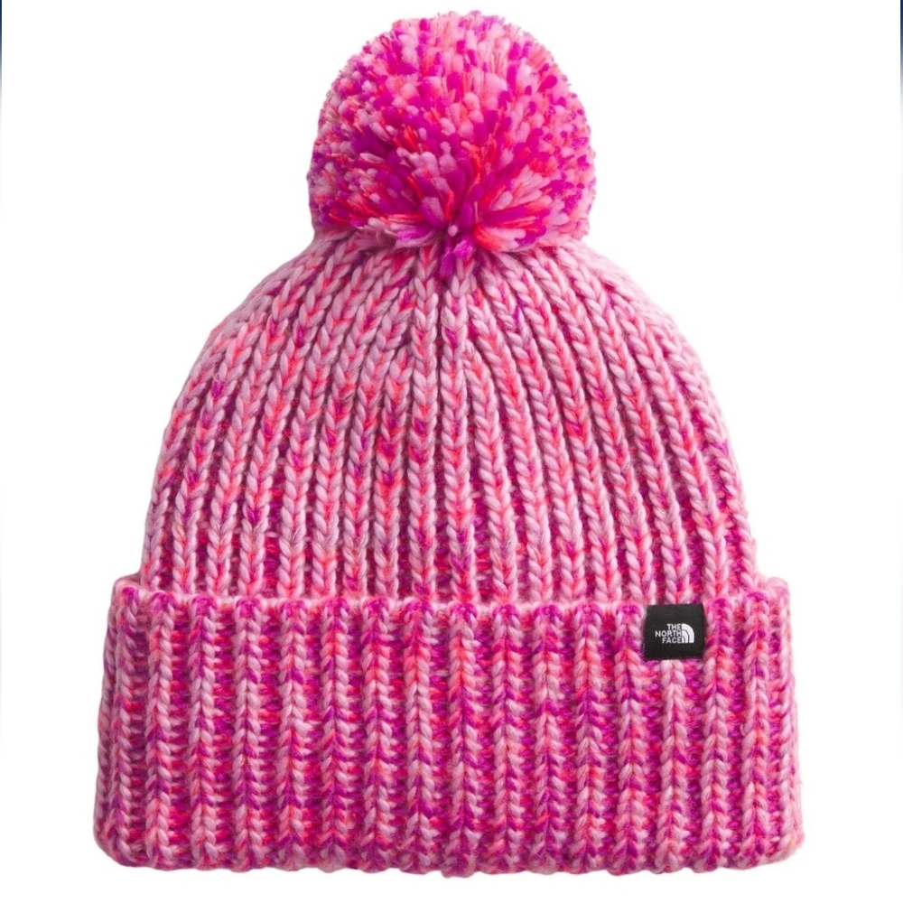 The North Face Kids' Lined Cozy Chunky Pom Pom Beanie